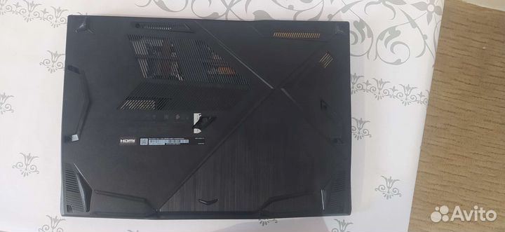 Игровой ноутбук msi GF-63 Thin