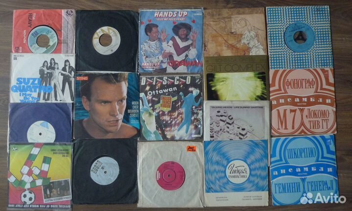 Миньоны синглы семёрки 7”