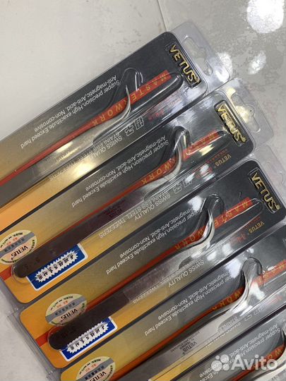 Пинцет для наращивания ресниц