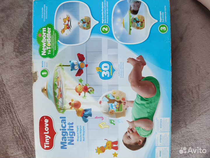 Музыкальный мобиль на кроватку