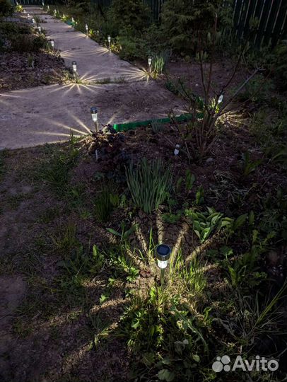 Фонари садовые