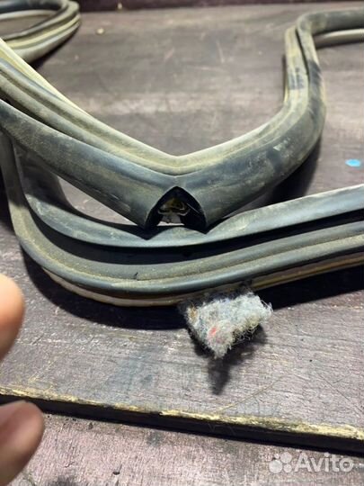 Уплотнитель проема двери передний Skoda Fabia 6Y2