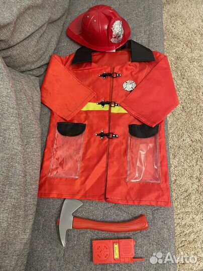 Костюм пожарного новогодний