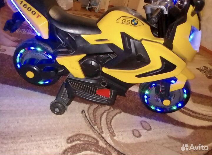 Электрический мотоцикл детский