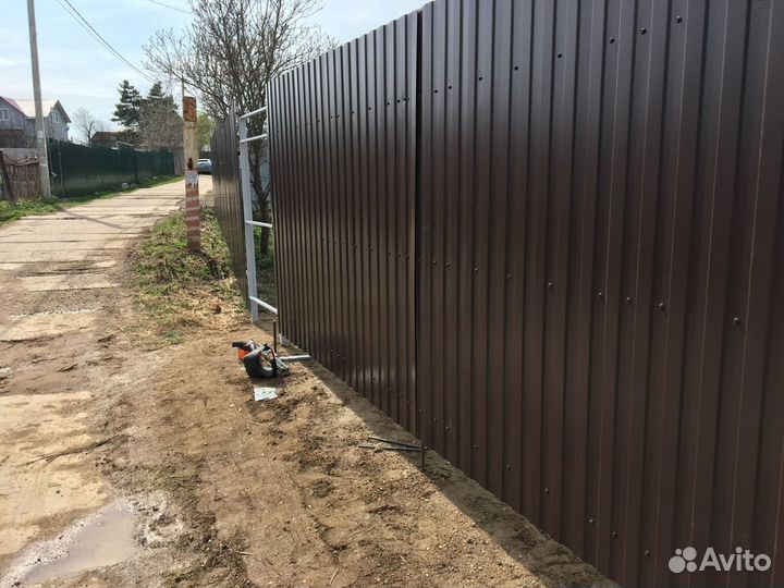 Забор под ключ