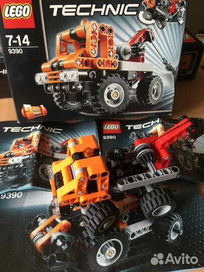 Lego technic 9390 эвакуатор
