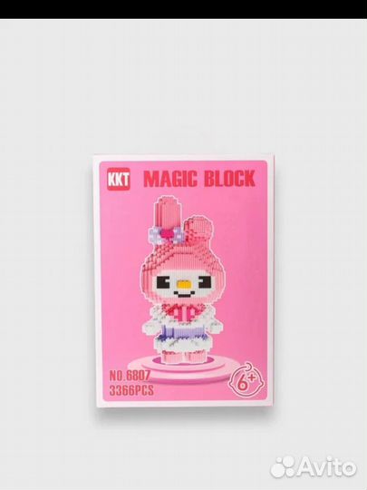 3D конструктор из миниблоков