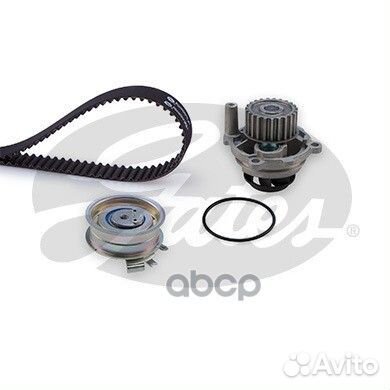 Комплект: водяной насос и ремень зубчатый audi