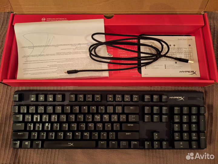Игровая клавиатура Hyperx Alloy Origins (Blue sw.)