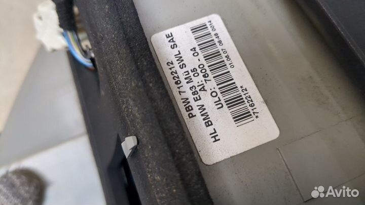 Фонарь (задний) правый BMW X3 E83, 2007