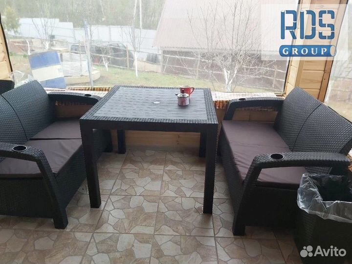 Садовая Мебель Ротанг / Подушки в Подарок