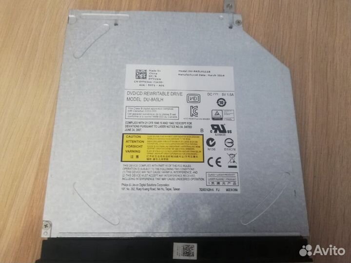 DVD привод для Dell Inspiron 15 3000 series