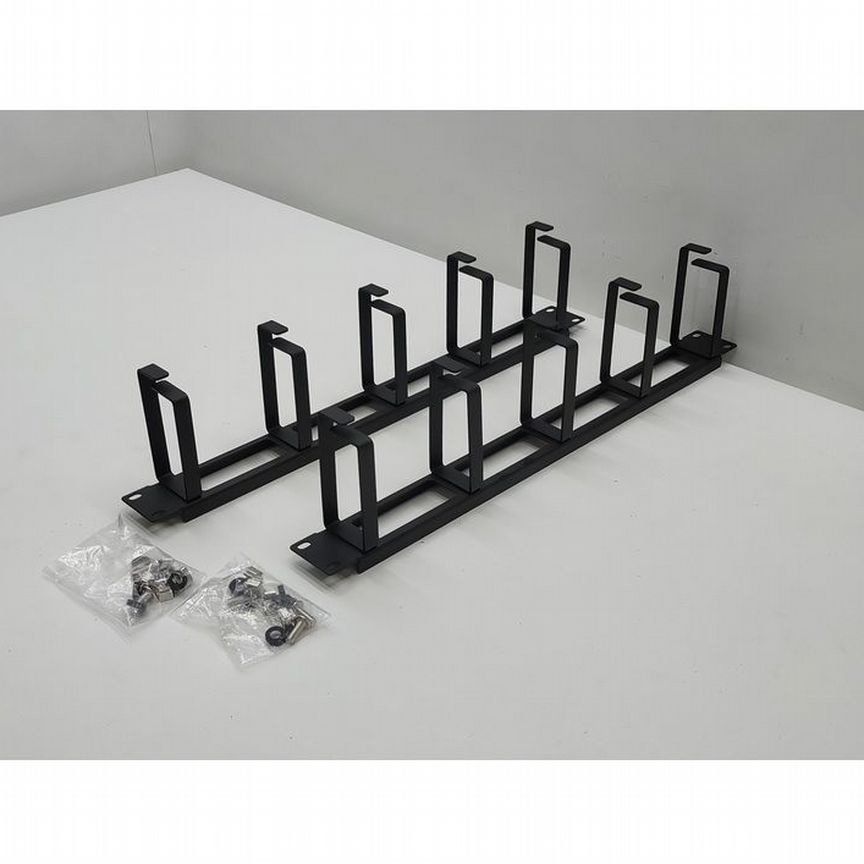 [NMC-OK800H-1U-BK-2] Кабельный Органайзер Nikomax