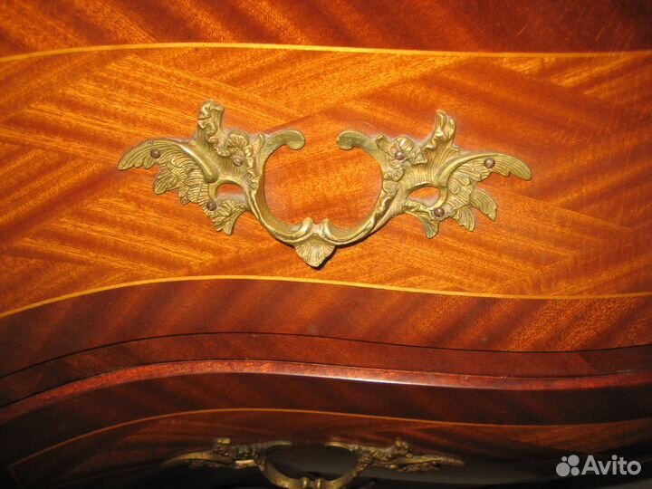 Антикварный комод с мраморной столешницей, 1930-е