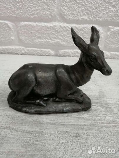 Силуминовая статуэтка 