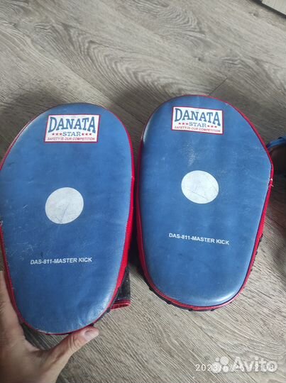 Боксерские лапы Danata, перчатки