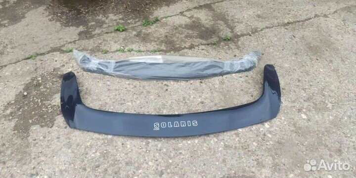 Дефлектор, отбойник Hyndai solaris