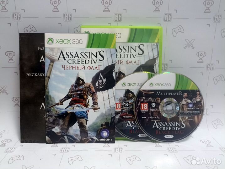 Assassin's Creed IV Черный флаг для Xbox 360