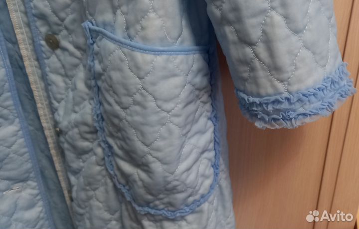 Винтажный женский халат р.44