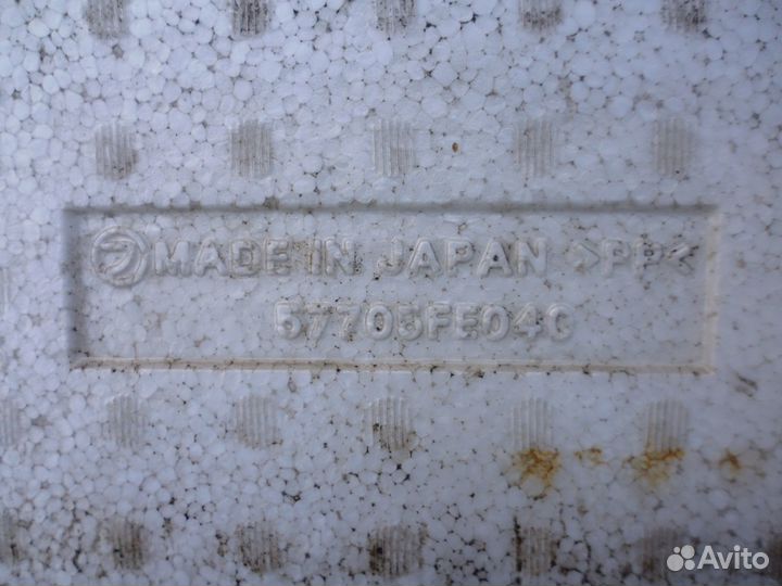 Абсорбер Субару Импреза G11 перед с 2002-2005