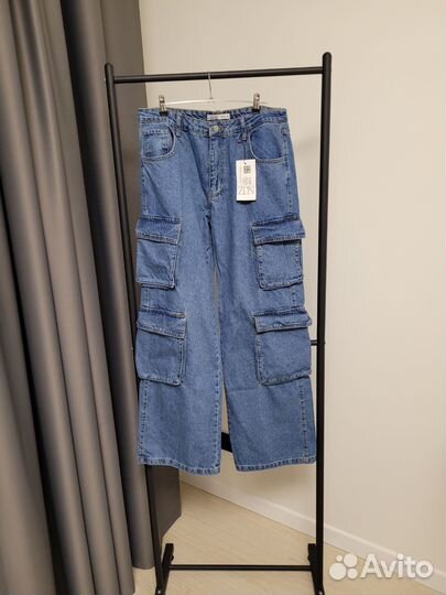 Джинсы новые р. 48