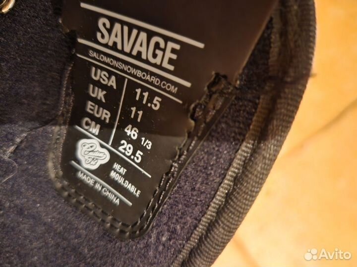 Сноубордические ботинки