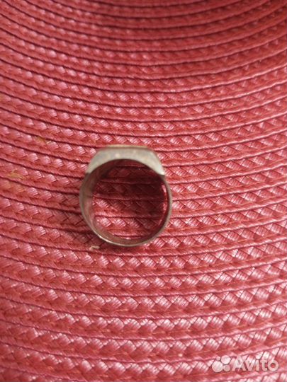 Мужская печатка серебро