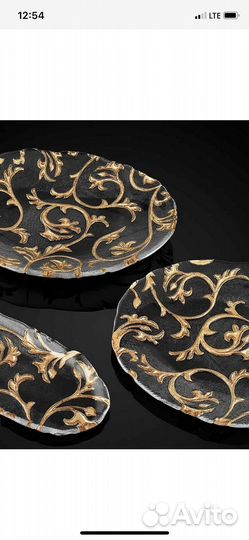 Овальное блюдо Италия Bisanzio