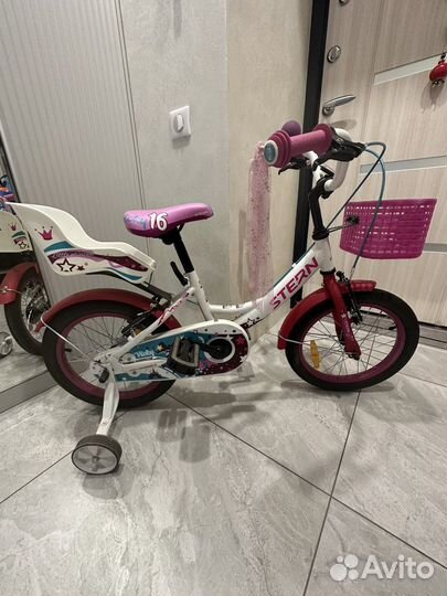 Детский велосипед 16 для девочки