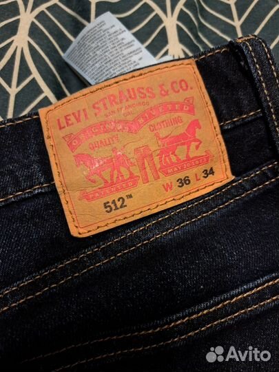 Джинсы мужские levis 512