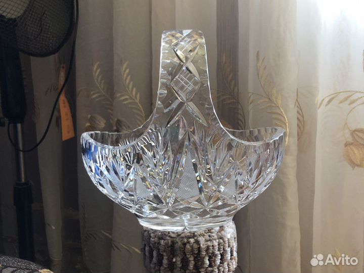 Хрустальный подсвечник