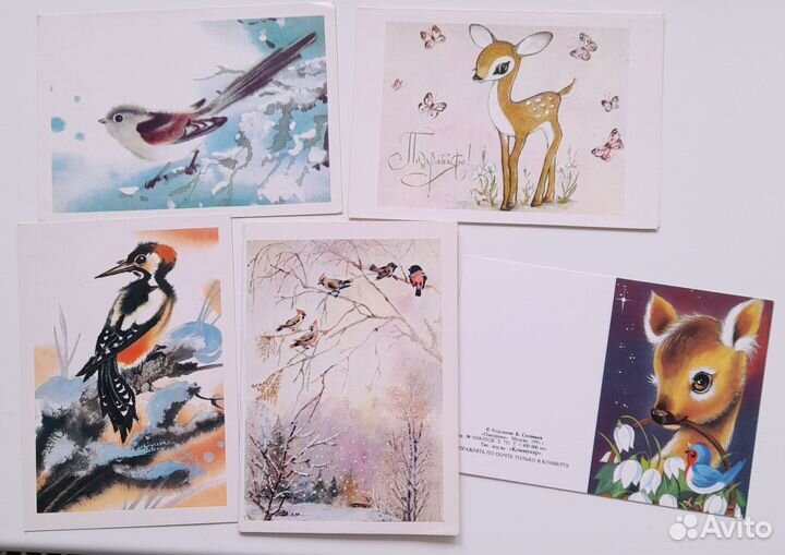 Открытки СССР, 30-40 годы