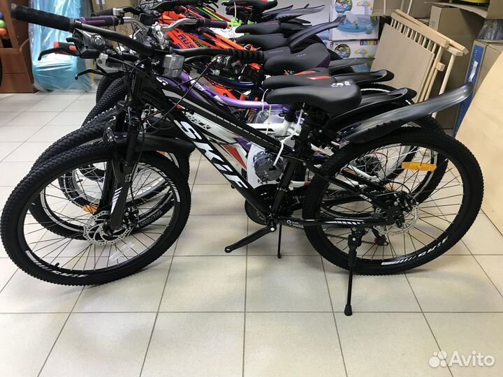 Велосипед горный 24 Disc Алюминий Рост 125-150см