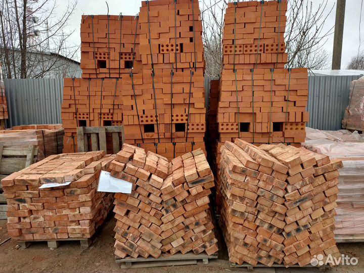 Кирпич облицовочный и рядовой