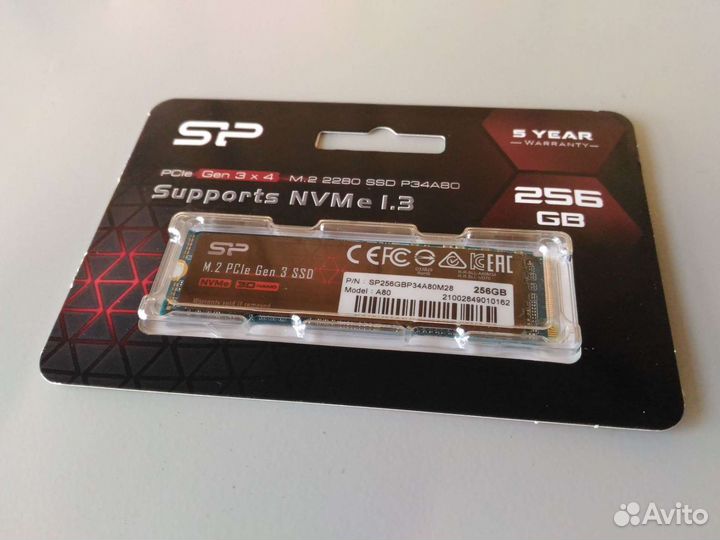 Ssd m2 nvme 256gb