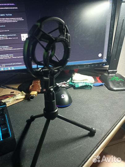 Держатель для микрофона паук и тринога