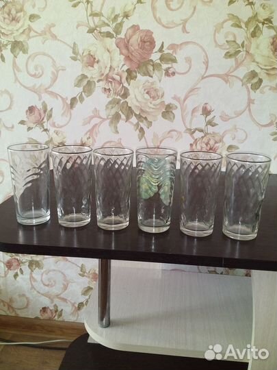 Фужеры,рюмки,стопки,графин,вазы,чашки для кофе