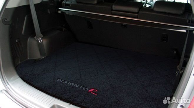 Коврик в багажник с надписью Kia Sorento 2009