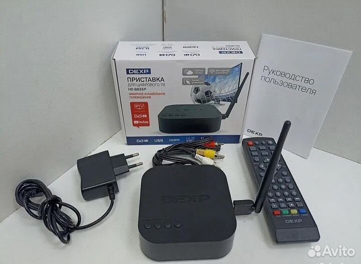 Новая Тв Приставка Dexp HD 8835P