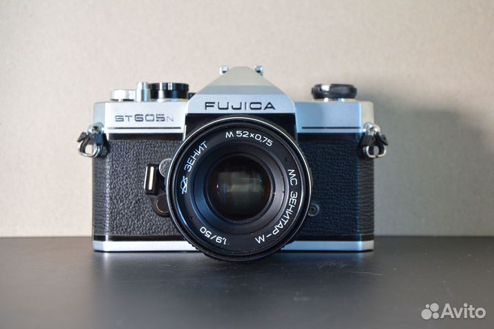 Fujica st605n + Зенитар 50 1.9