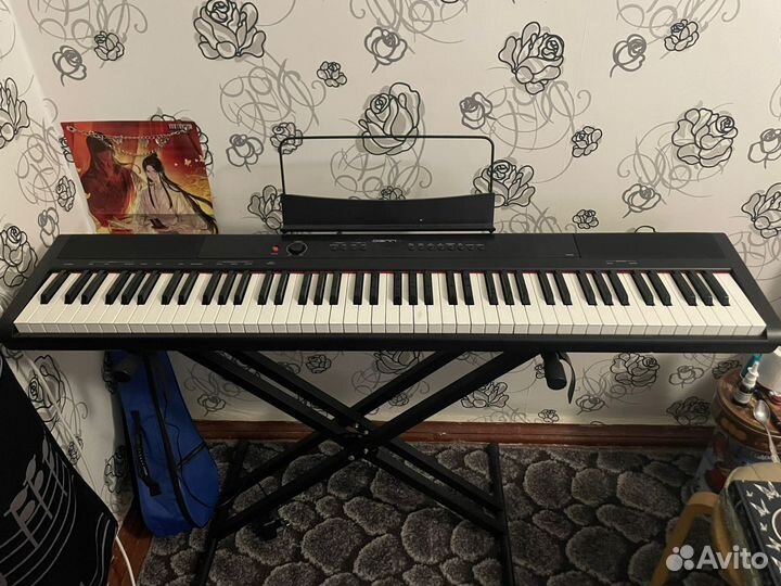 Цифровое фортепиано denn pro pw01 + подставка