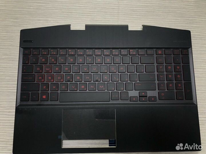 Топкейс L61524-251 для HP Omen 15-DH черный