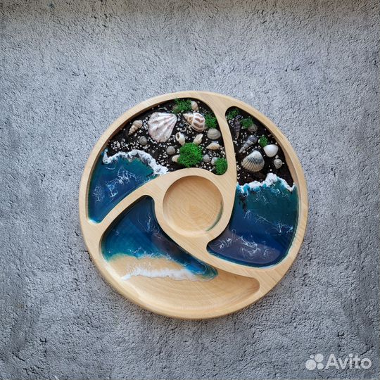 Менажница для подачи закусок и снеков