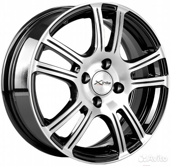 Литые диски 4шт. X'trike(X-105) R15 4x108 (bkfp)