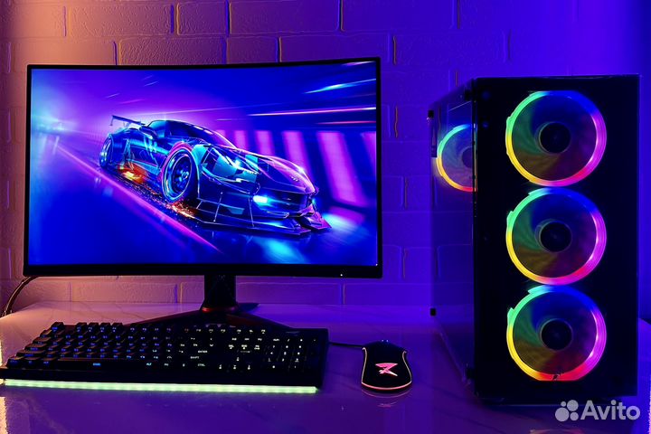 Игровой пк Intel Core i3/i5/i7 + GTX/RTX + SSD