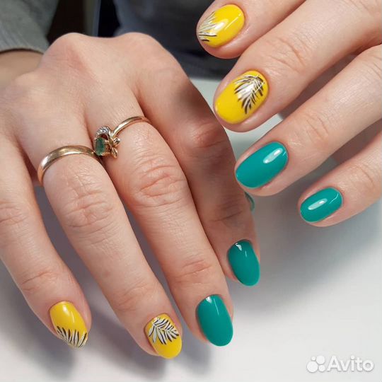 Маникюр,покрытие гель- лак,ремонт,укрепление