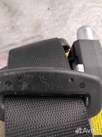 Ремень безопасности задний правый Мерседес W221