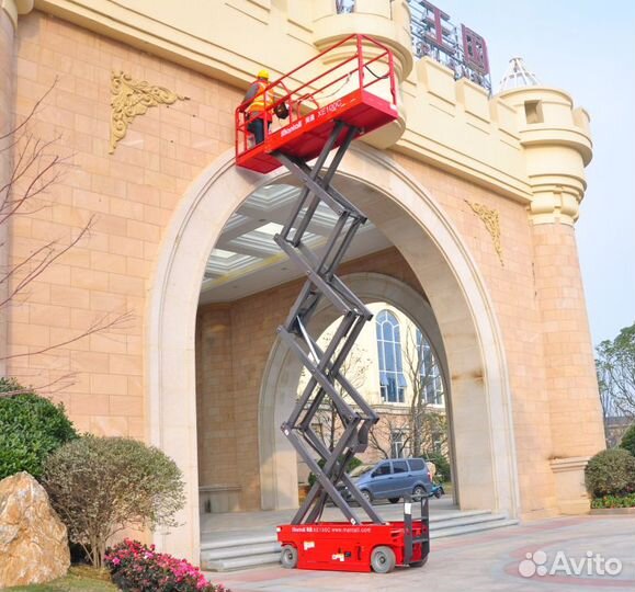 Подъемник ножничный самоходный XE-100C