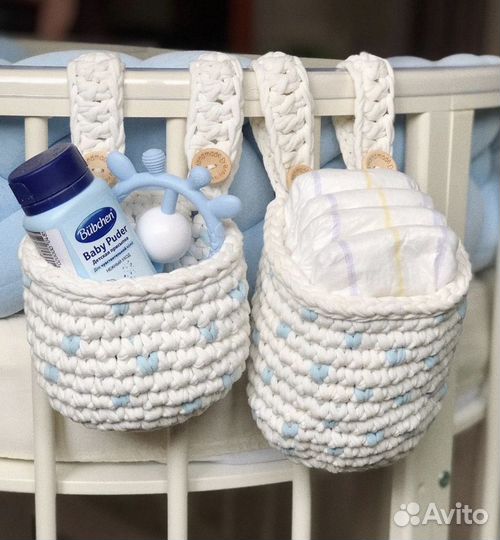 Корзинка на кровать детская