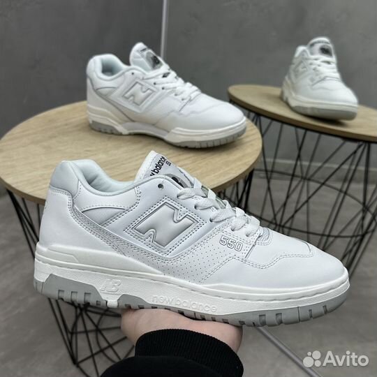 Кроссовки New Balance 550 White Grey